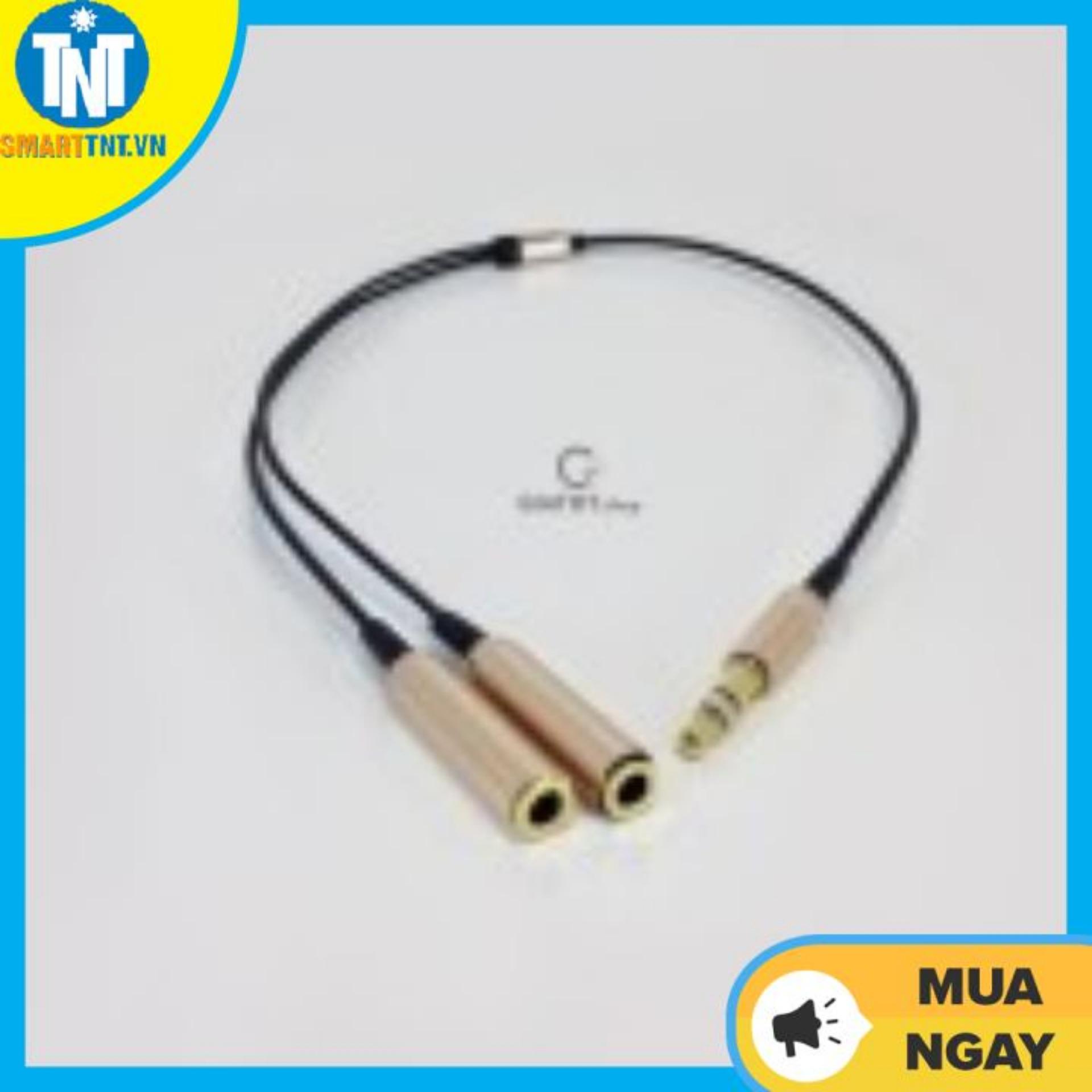 Jack chia ra loa 1 ra 2 - Jack 2 (màu ngẫu nhiên), cáp chia Audio 2 cổng 3.5mm, thiết bị chia tín hiệu âm thanh.