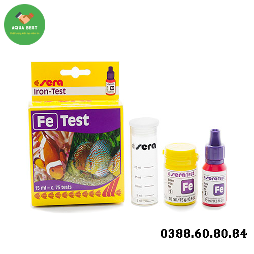 [HCM]Test Fe Sera - Hộp sắt Sera Đức