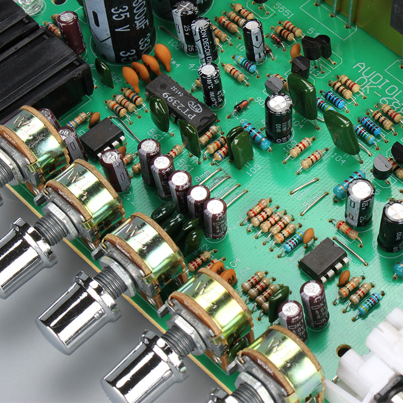 Sanken + Echo pt2399 dual microphone karaoke power amplifier board
