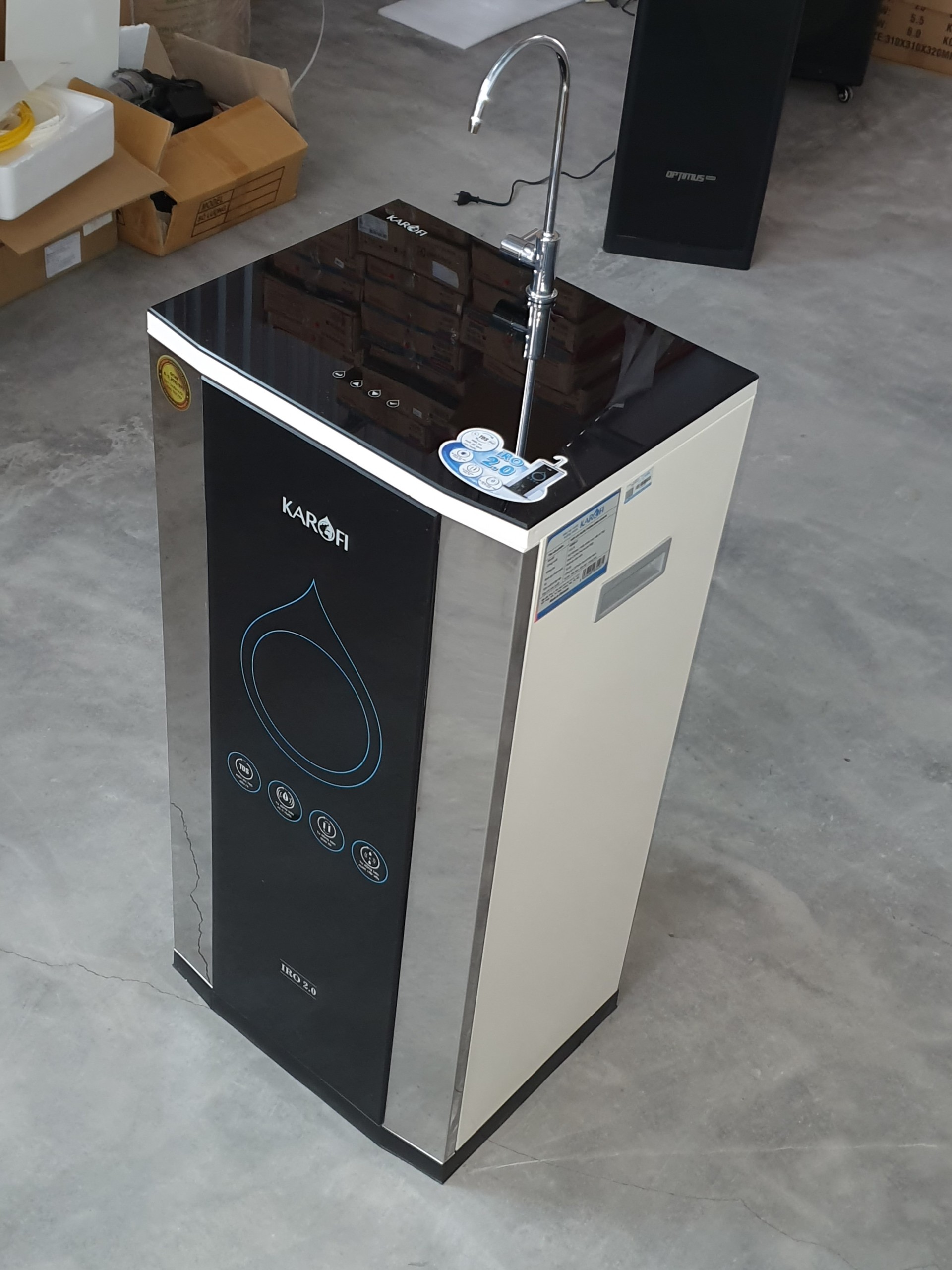 [Trả góp 0%]Máy lọc nước thông minh Karofi K9IQ-2.0