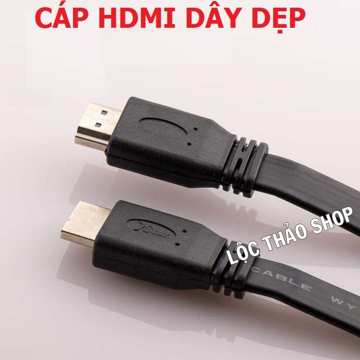 Cáp HDMI dài 1.5M Jstar Dây dẻo Hỗ trợ 3D, 4K