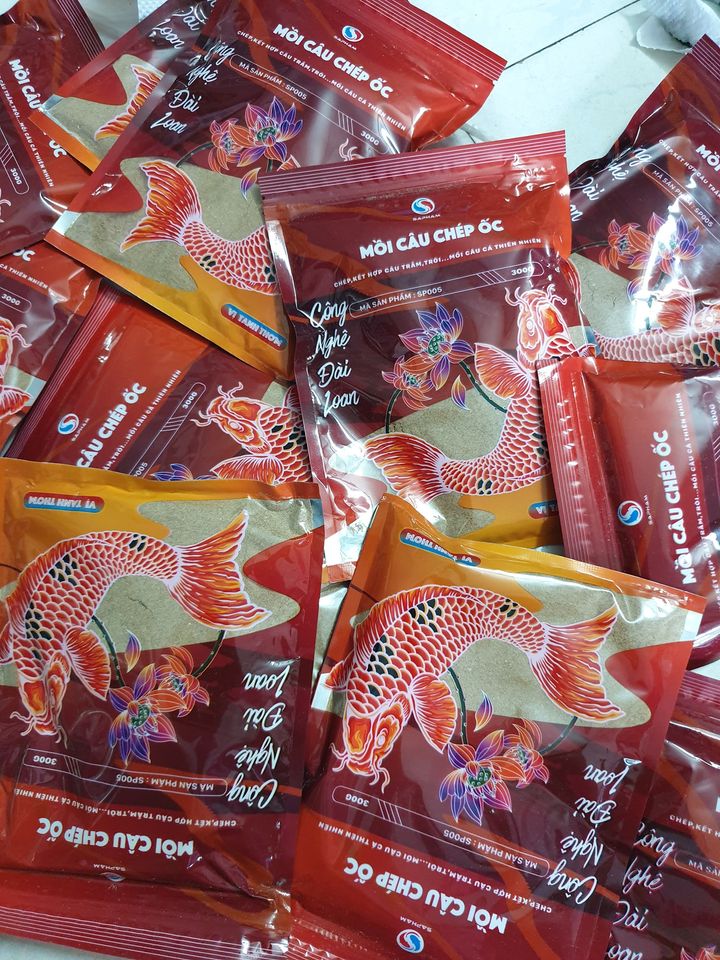 [HCM] Mồi Câu Chép Ốc 300gram Sa phạm
