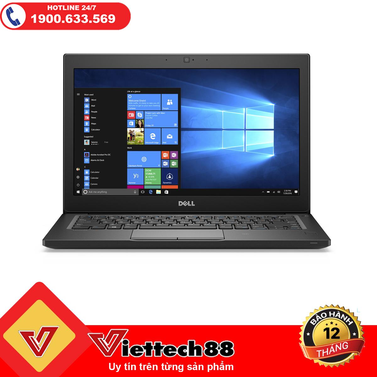 Laptop Dell Latitude E7280 Core i5 7300U/ RAM 8GB/ SSD 256GB/ Màn 12.5 inch HD