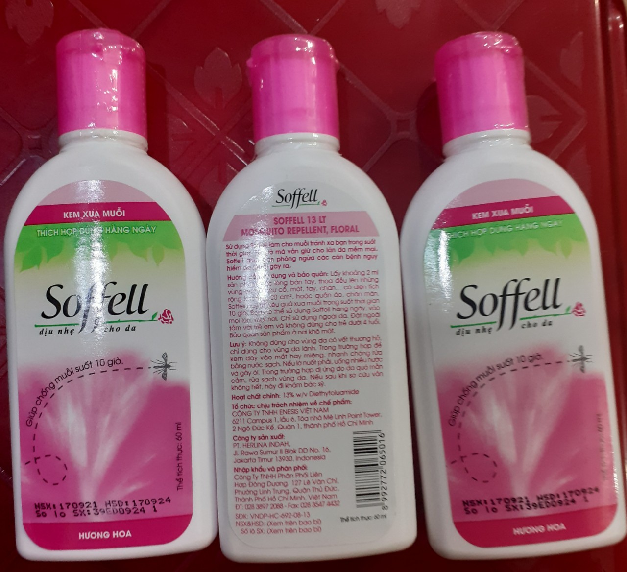 KEM XUA MUỖI SOFFELL 1 CHAI
