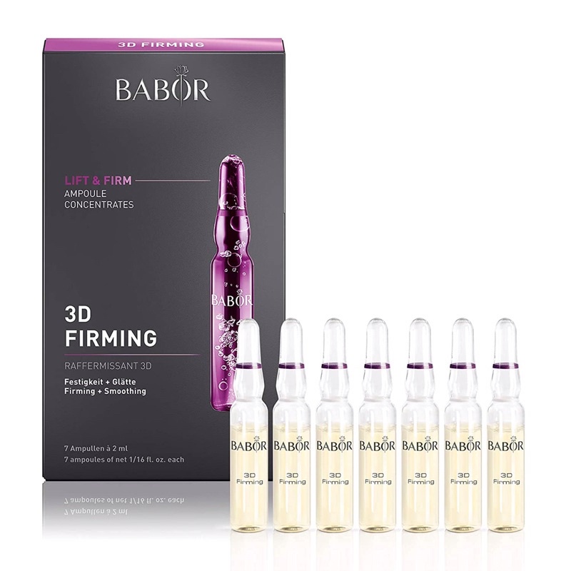 Babor Tinh chất dưỡng ẩm, ngừa lão hoá, nâng cơ 3D Firming 7x2ml