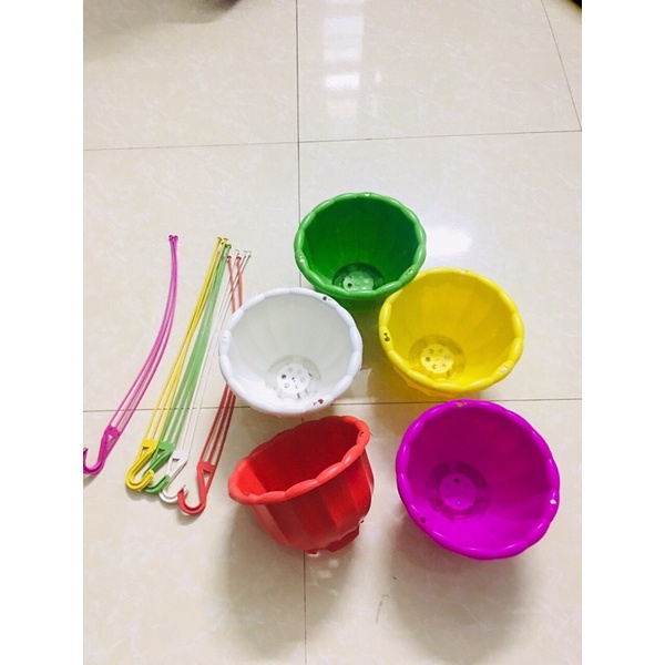 10 Chậu treo bí ngô