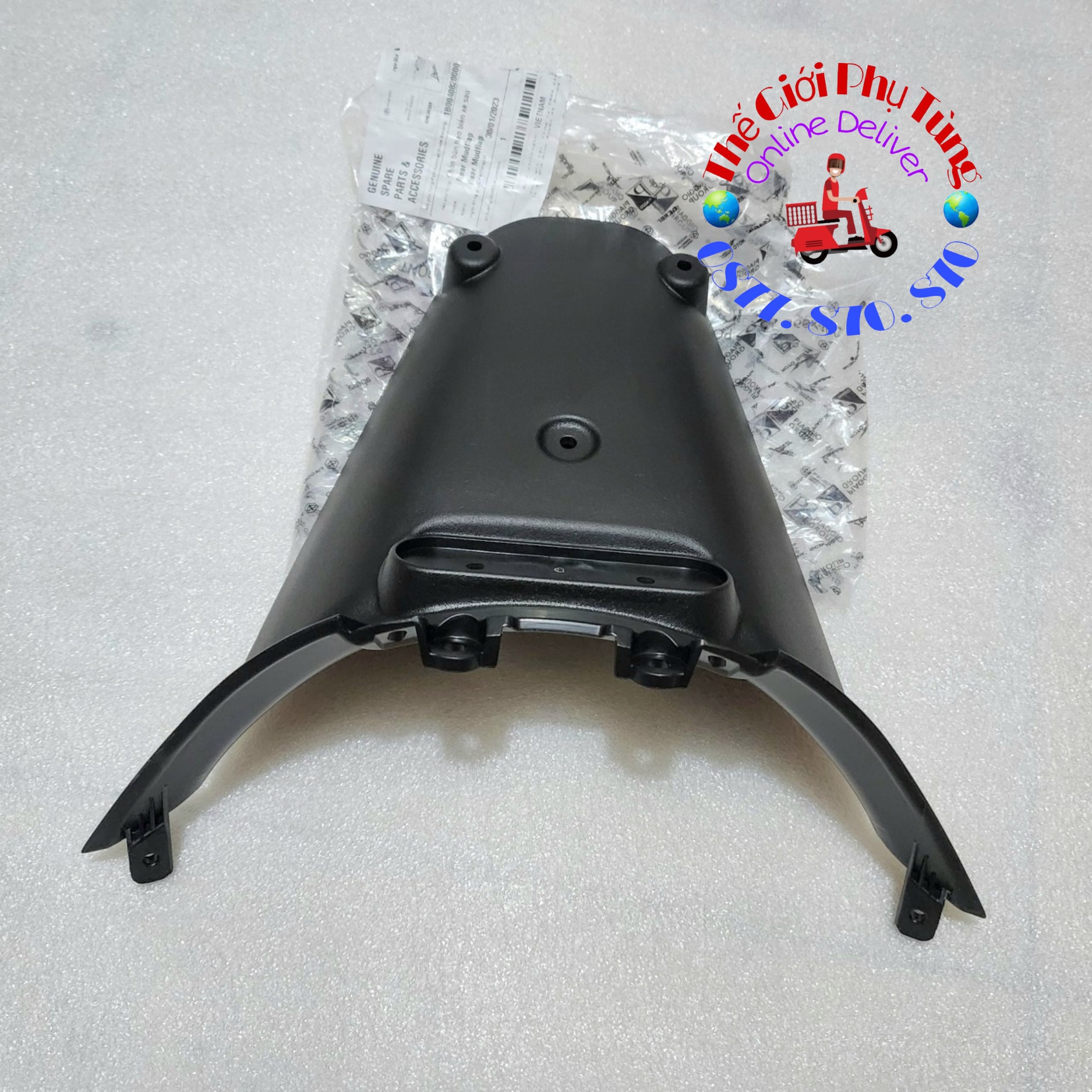 Đuôi biển số Vespa Sprint zin hãng Piaggio