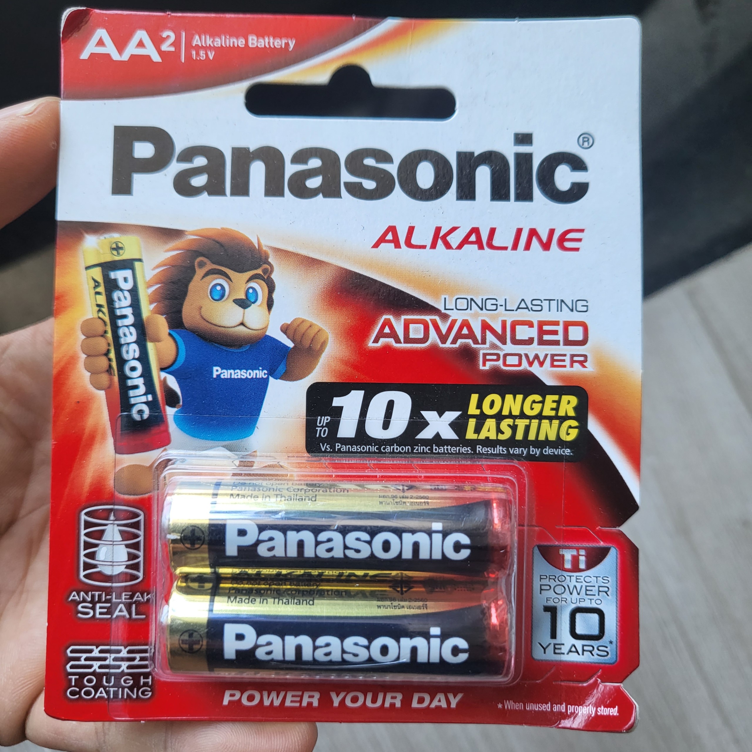 Pin Alkaline 2A 3A Panasonic chính hãng - Vỉ 2 viên pin tiểu/pin đũa tùy chọn