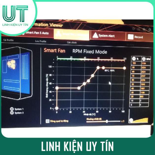 Quạt Case Máy Tính 9CM BrushLess 3000RPM