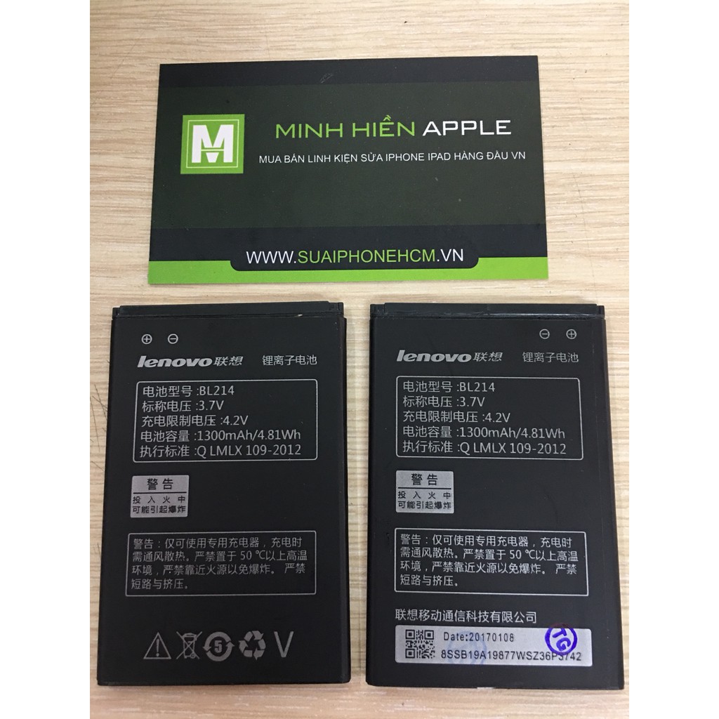 Pin Lenovo BL 214 (Đen) zin bảo hành 6 tháng