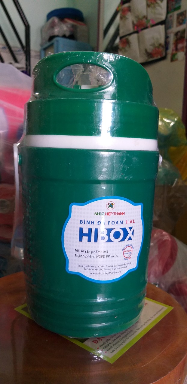 [HCM]BÌNH ĐÁ 1.6 LÍT bình giữ nhiệt Hiệp Thành