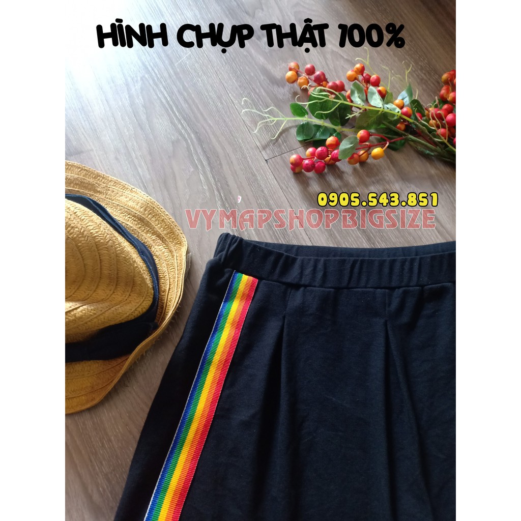 🔴váy quần bigsize cầu vồng 65-97kg🔴