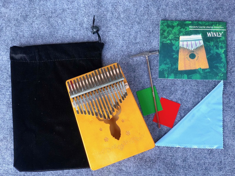 Đàn Kalimba 17 Phím -Kèm Phụ Kiện