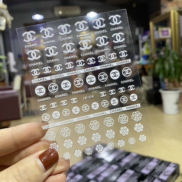 Sticker Hìnnh Môi Dán Móng Tay Nail Mi Mẫu Mới Về