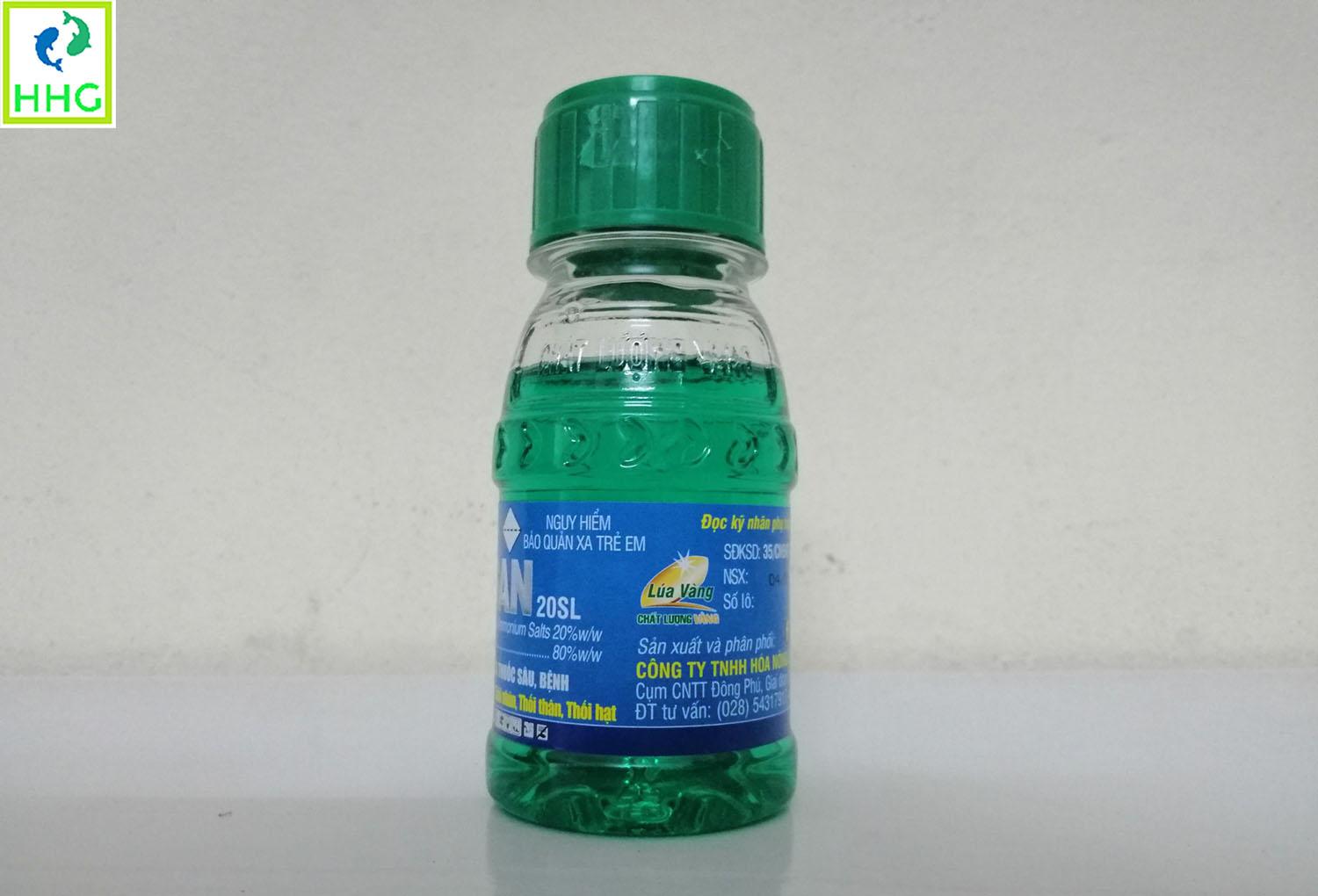 PHYSAN 20SL (LỌ 100ML) - ĐẶC TRỊ THỐI NHŨN, CHÁY LÁ