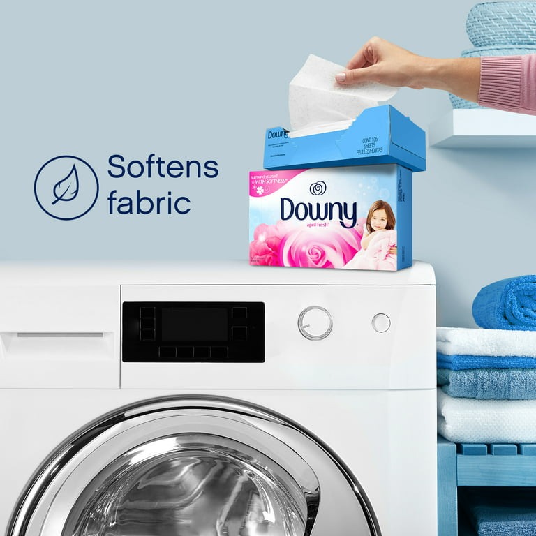 Giấy thơm sấy quần áo Downy April Fresh hộp 120 tờ tách lẻ 20-50-80 tờ