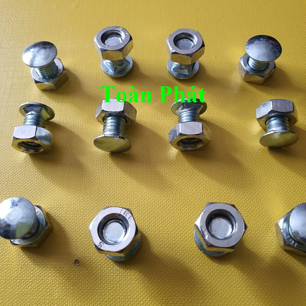 Bịch ốc ( 100 con) ốc sắt lắp kệ V lỗ