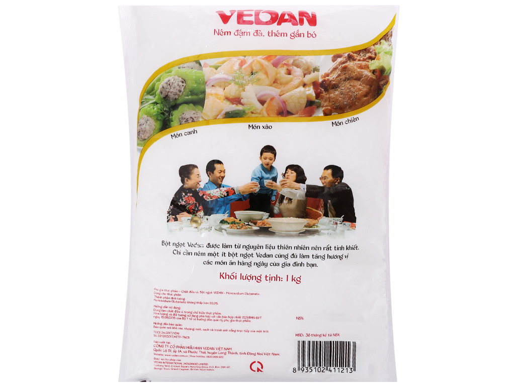 GIA VỊ BỘT NGỌT VEDAN GÓI 1KG - 2KG - 11442