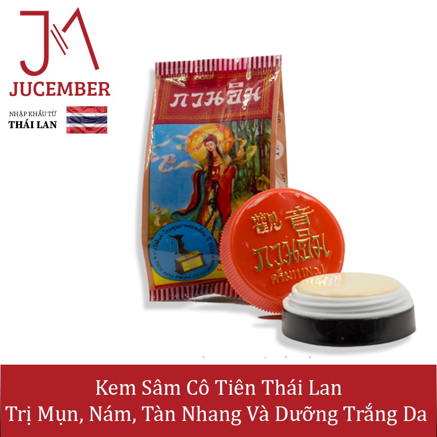 2 Kem Sâm Cô Tiên Thái Lan Tri Nam Duong Trang Da