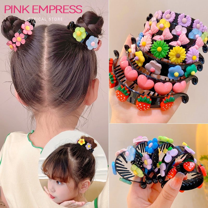 Bộ 3 Kẹp Tóc Đuôi Ngựa Dễ Thương
