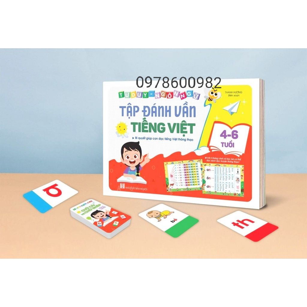 VỞ HỌC ĐÁNH VẦN CHO BÉ