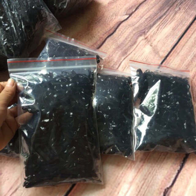 Gói 200 chun buộc tóc đủ màu giá rẻ
