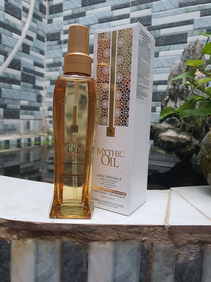 [HCM]Serum tinh dầu dưỡng tóc Loreal Mythic oil Nourishing oil for all hair types 100ml - chính hãng