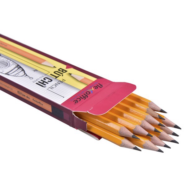 Bút chì gỗ 2B Flexoffice FO-GP02 ( 12cây/hộp )