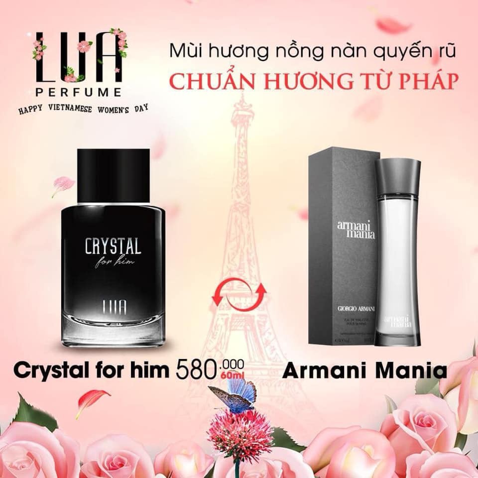 Nước Hoa LUA Crystal For Him 60ml