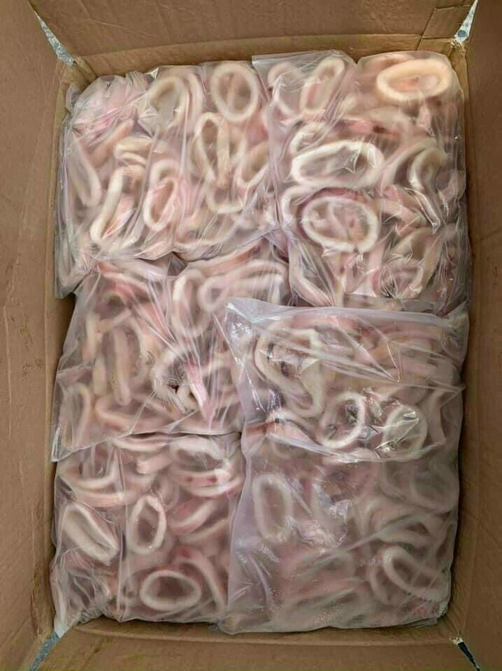 Mực vòng tươi ngon cấp đông bịch 500g ( giao hoả tốc 4h tphcm)