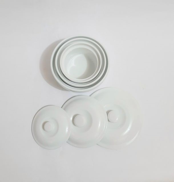 [HCM]Combo 3 thố sứ chưng yến CK 300ml 500ml 700ml
