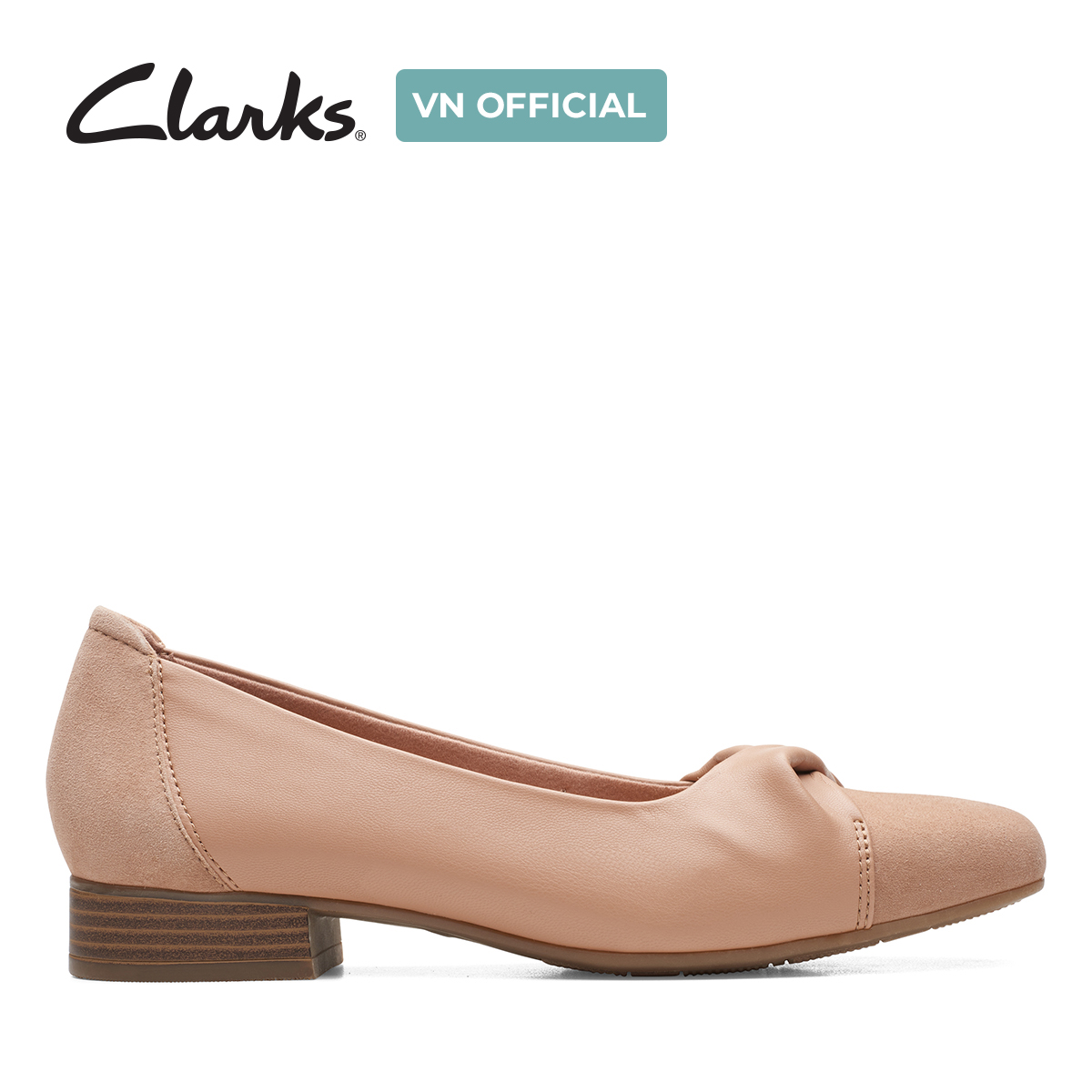 Giày búp bê da nữ clarks - tilmont dalia