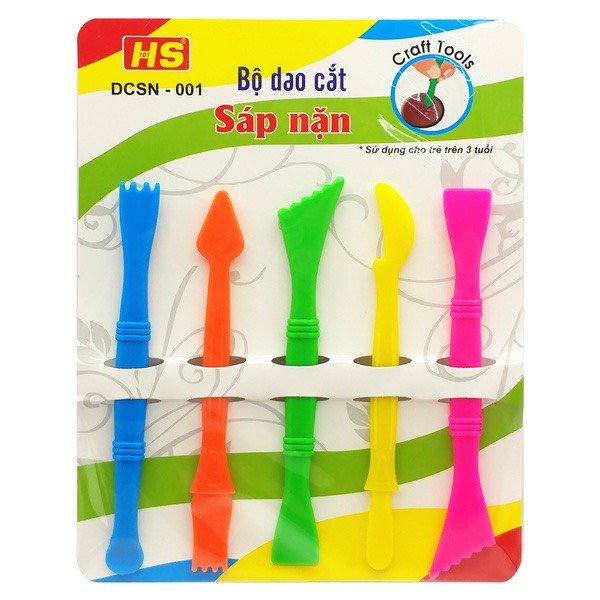 Bộ Dao Cắt Sáp Nặn DCSN-001