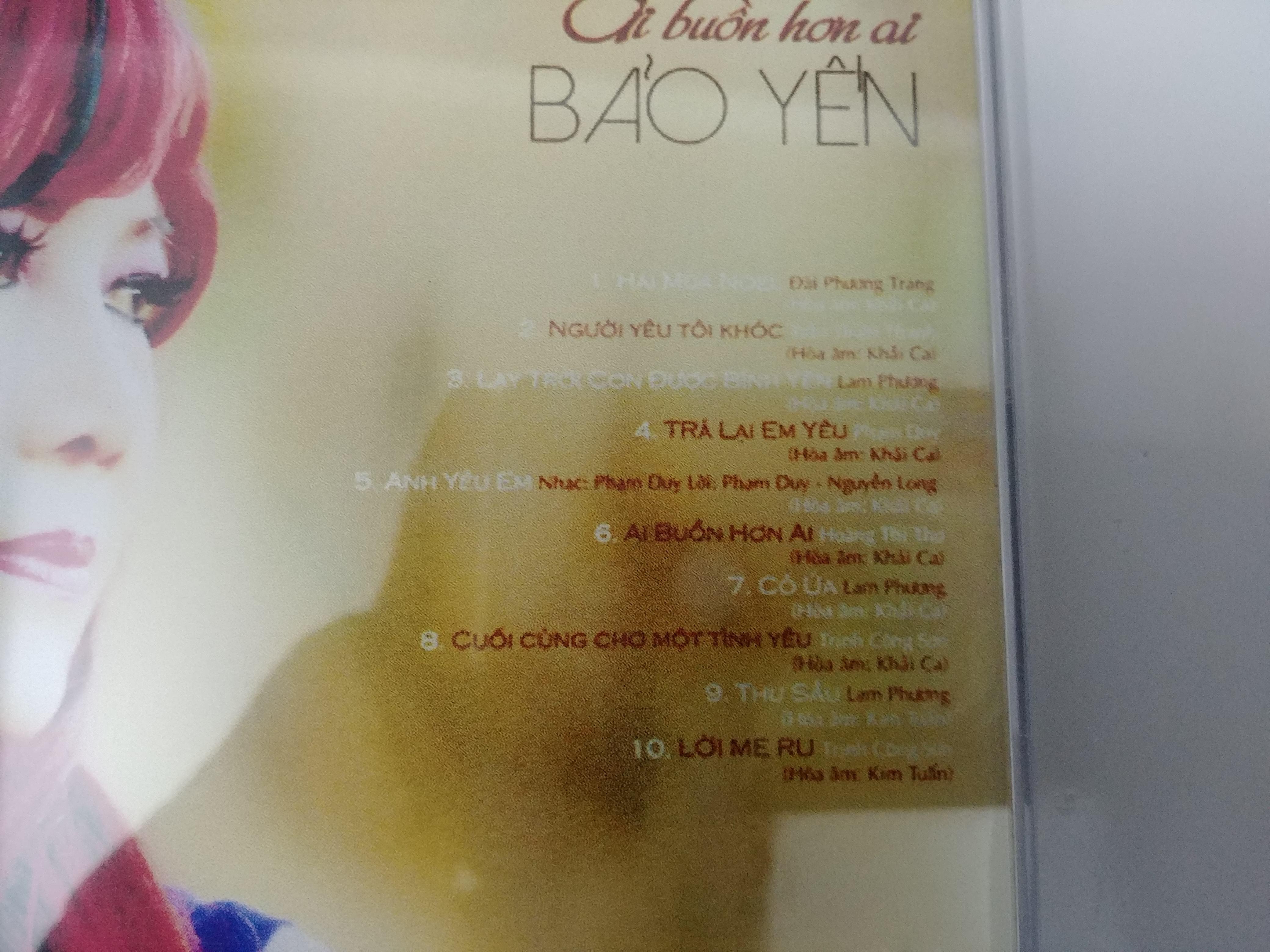 CD Ai Buồn Hơn Ai - Bảo Yến