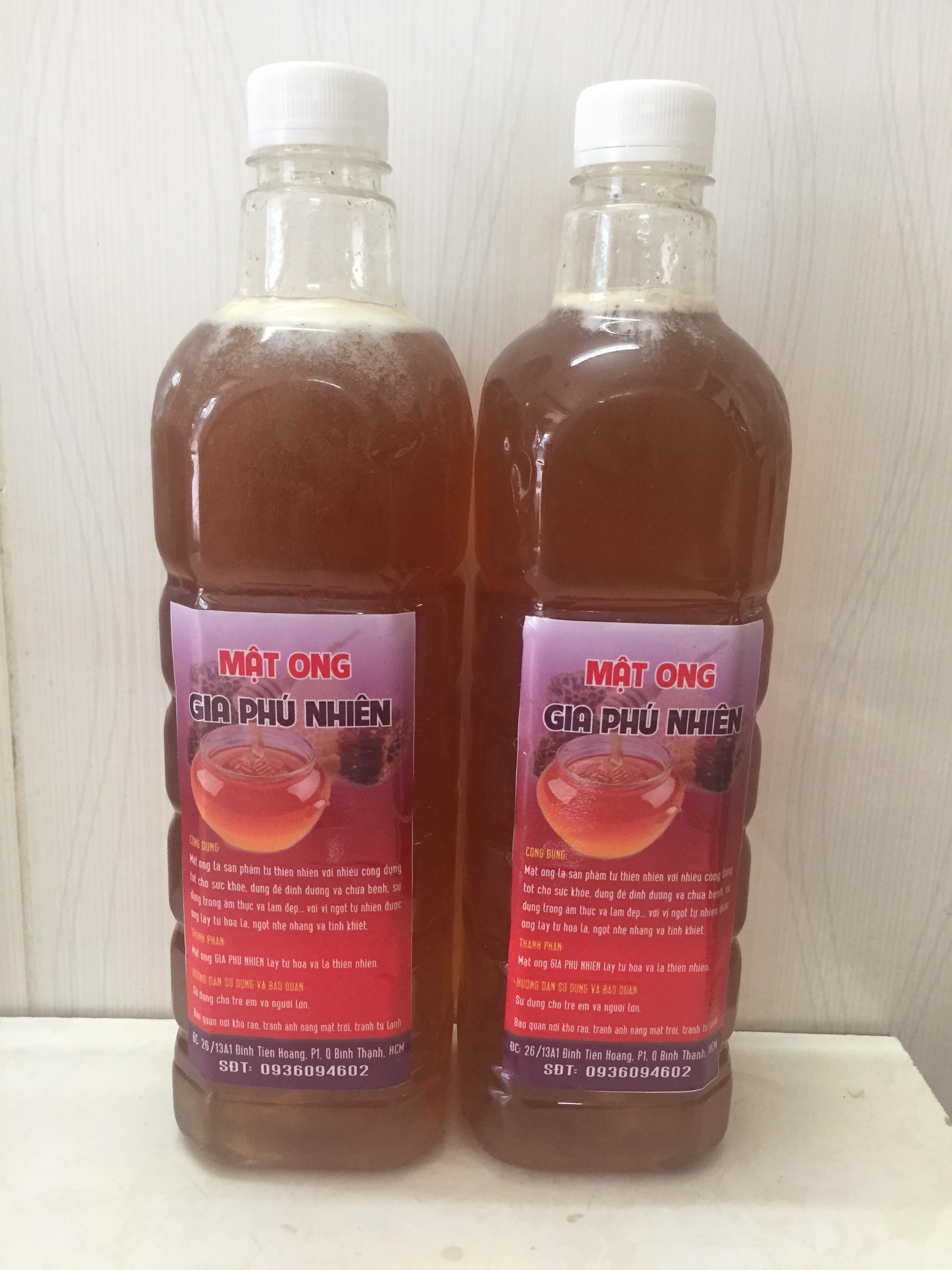 [HCM]1 lít mật ong rừng tràm tặng 100ml mật cà phê