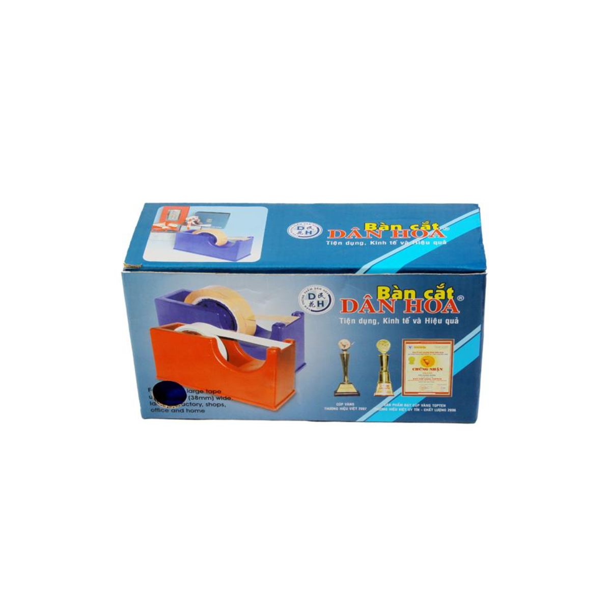Bàn Cắt Băng Keo Dân Hoa 500 Giao Màu Ngẫu Nhiên