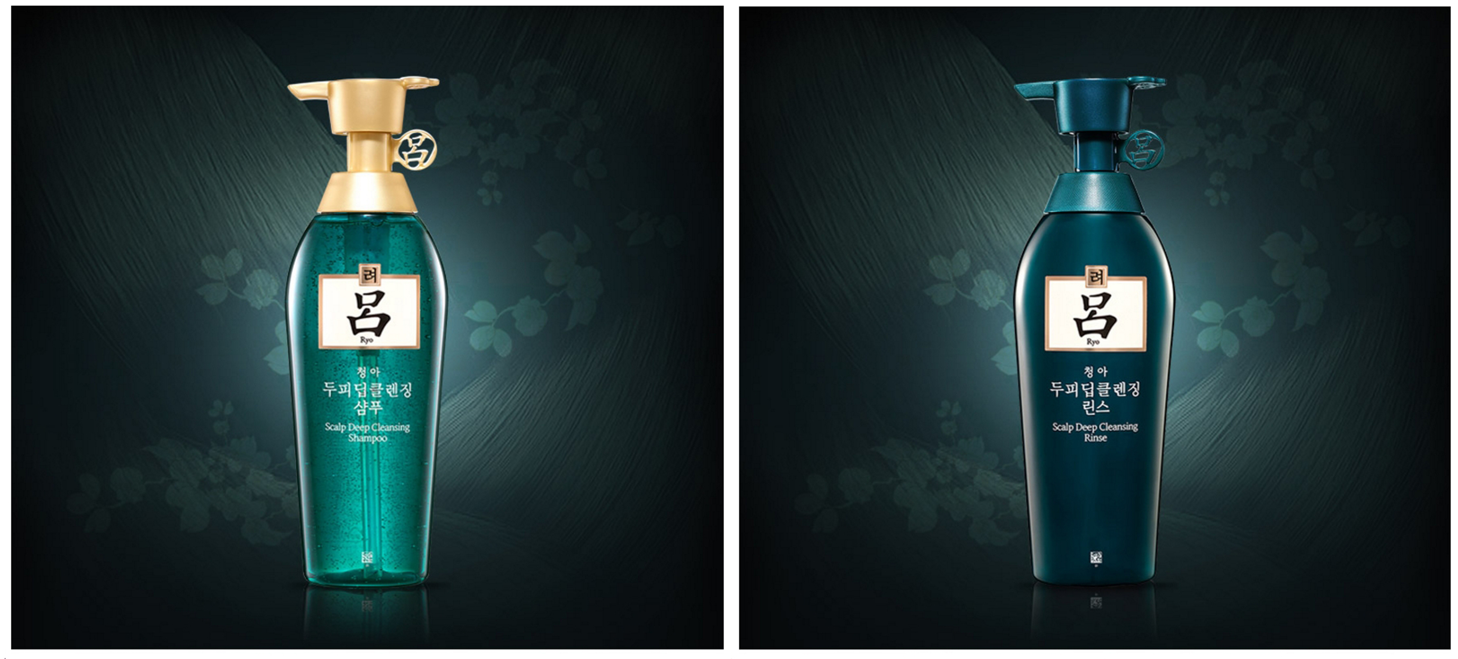 - DẦU GỘI XẢ RYO XANH 500ML+500ML (CHAI)