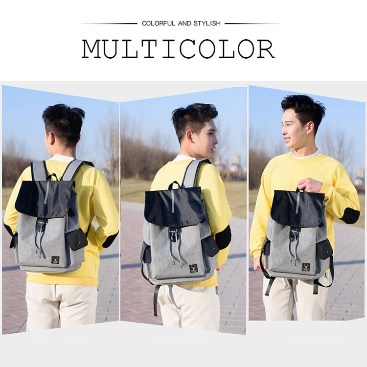 Balo Unisex Cao Cấp Có Cổng Sạc Praza - BL181