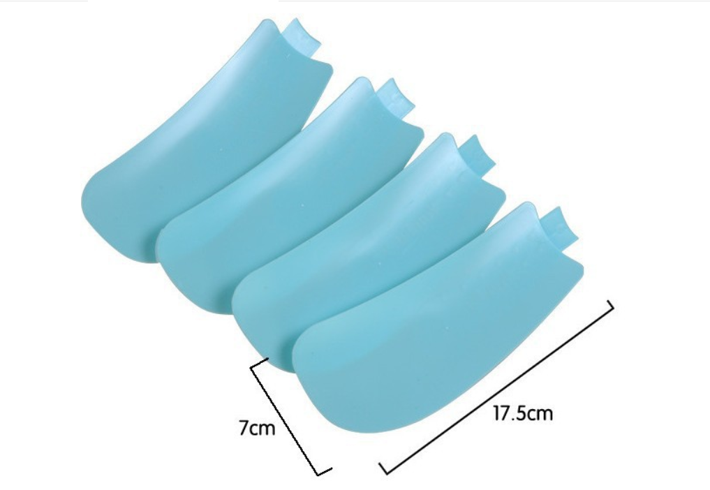 Quạt treo trần Mini 4 cánh (Trắng phối xanh)