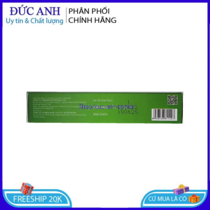 Kem bôi giấp cá Roxtech giảm khô rát, nứt nẻ da – 20g