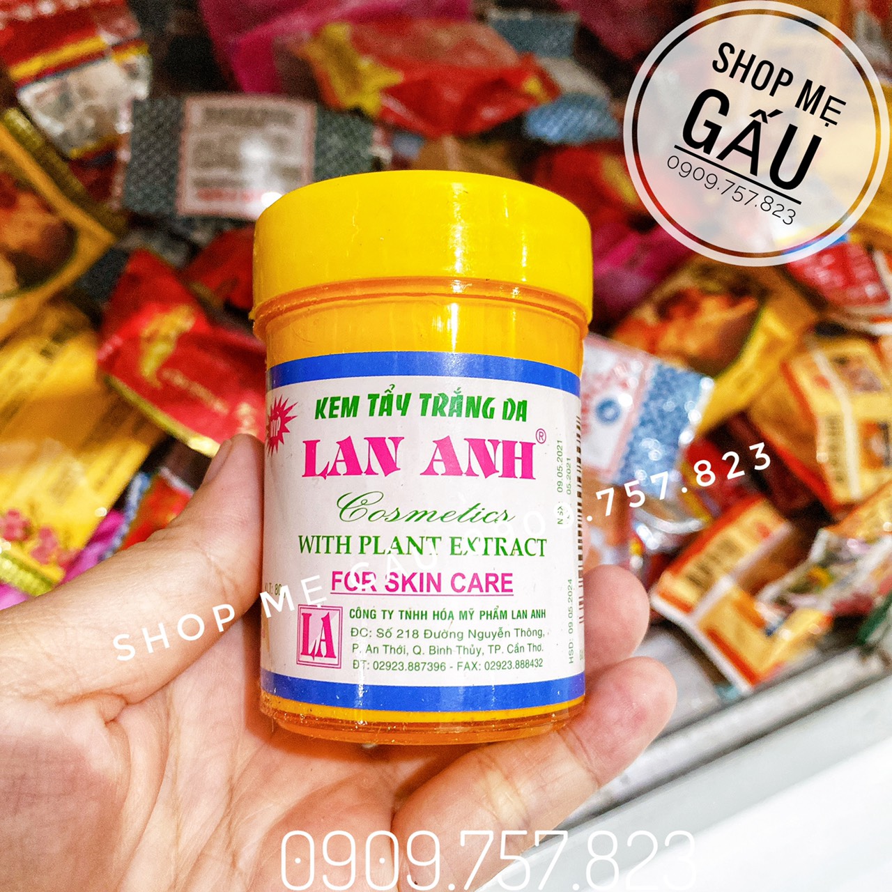 Kem Tẩy trắng da Lan Anh ( Kem trắng) 80g