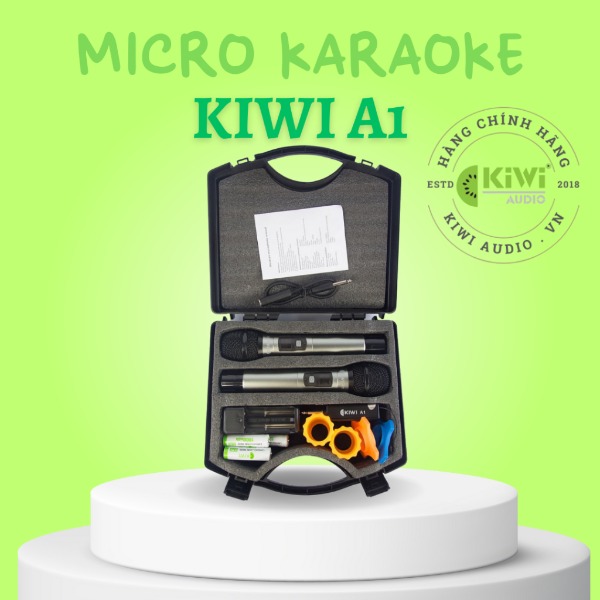 Micro Karaoke Kiwi A1 chính hãng BH 12 tháng