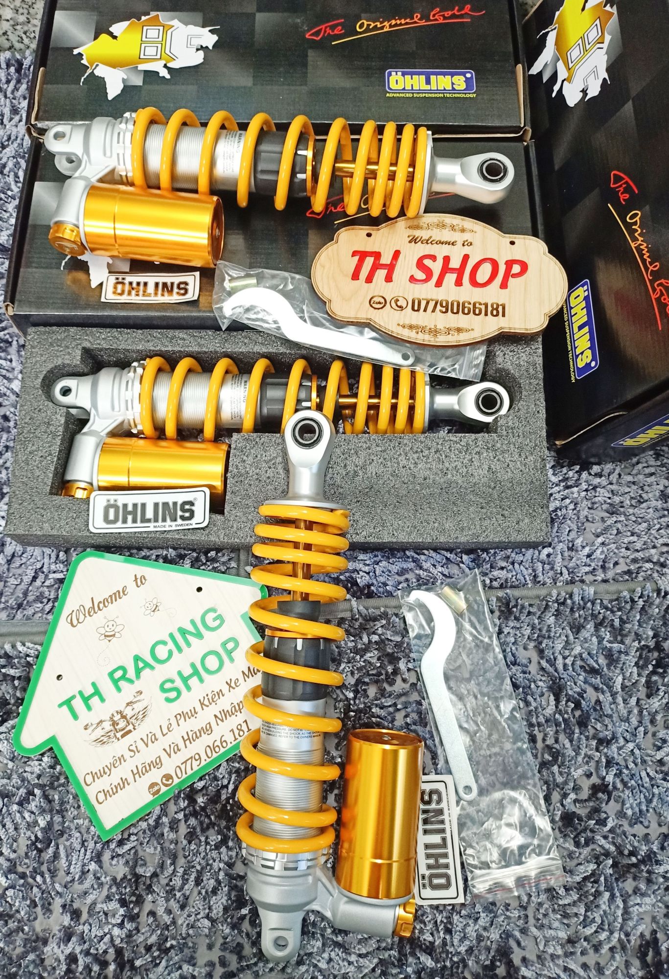 1 CÂY PHUỘC SAU OLINS NHẬP KHẨU GẮN VISION MIO CLICK THÁI VARIO  LUVIAS CÓ BÌNH DẦU VÀNG TI VÀNG MỚI Y NHƯ HÌNH ẢNH GẮN VỪA NHƯ ZIN KHÔNG CHẾ SẢN PHẨM CHẤT LƯỢNG BẢO HANH ĐẦY ĐỦ NHANH TAY MUA NGAY TOP GIAN HÀNG UY TÍN