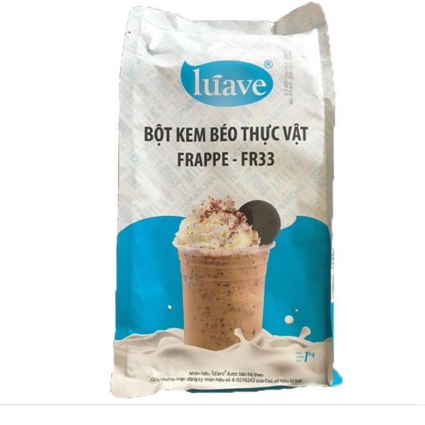 Bột kem béo thực vật Frappe FR33 Lúave 1kg