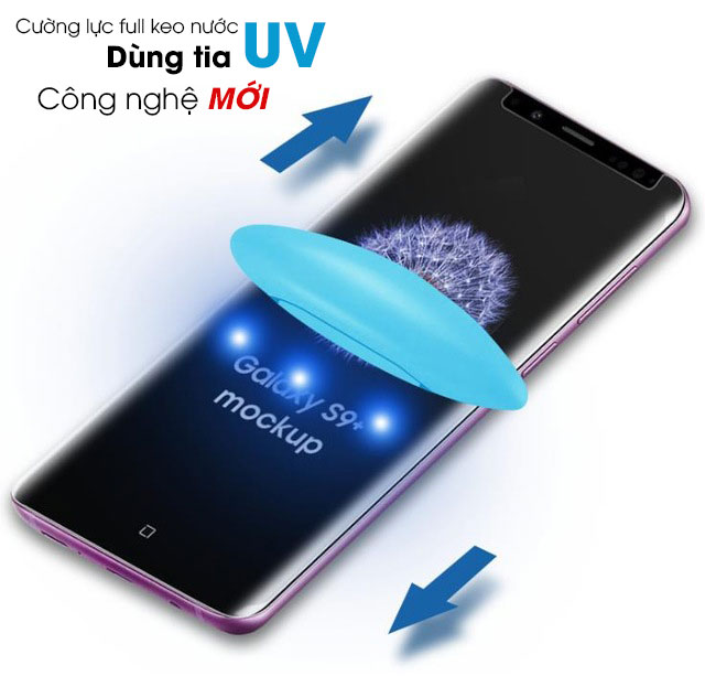 Kính cường lực full màn hình Samsung Galaxy Note (Keo UV) NOTE 8