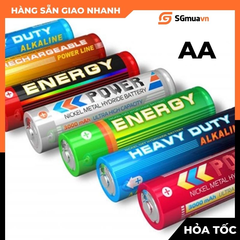 Hộp 48 viên Pin AA 1.5V Ó