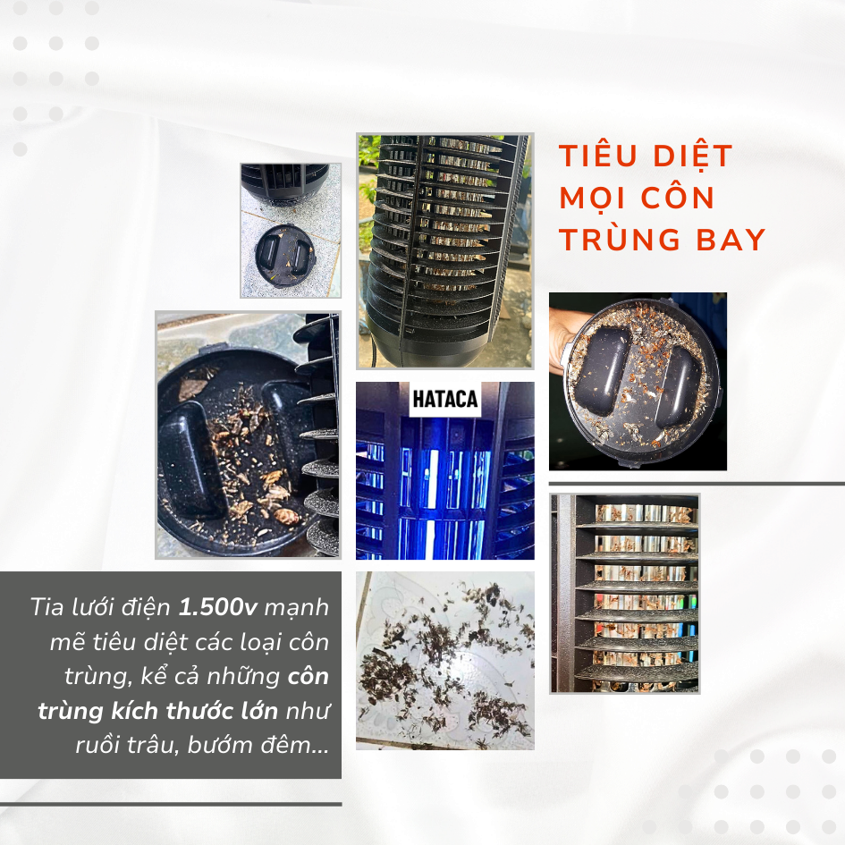 [HCM] Đèn bắt muỗi ruồi và các loại côn trùng Con Dơi model CN04