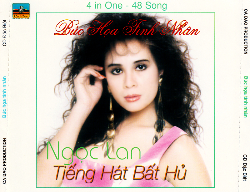 [MDCD] Đĩa CD Ngọc Lan - Bức Họa Tình Nhân Gồm 4 Đĩa 48 bài