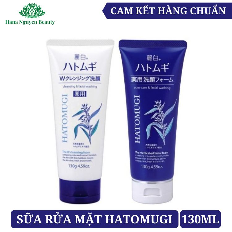Sữa rửa mặt Hatomugi