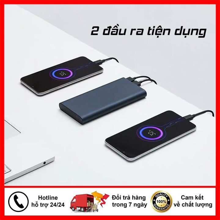 CỤC PIN DỰ PHÒNG CAO CẤP XIAOMI 10000MAH